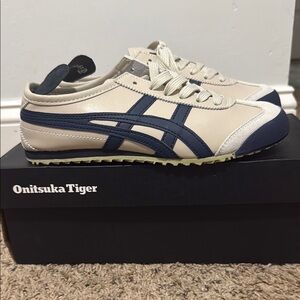 Onitsuka Tiger by Asics Men's Shoes - Cream and Blue